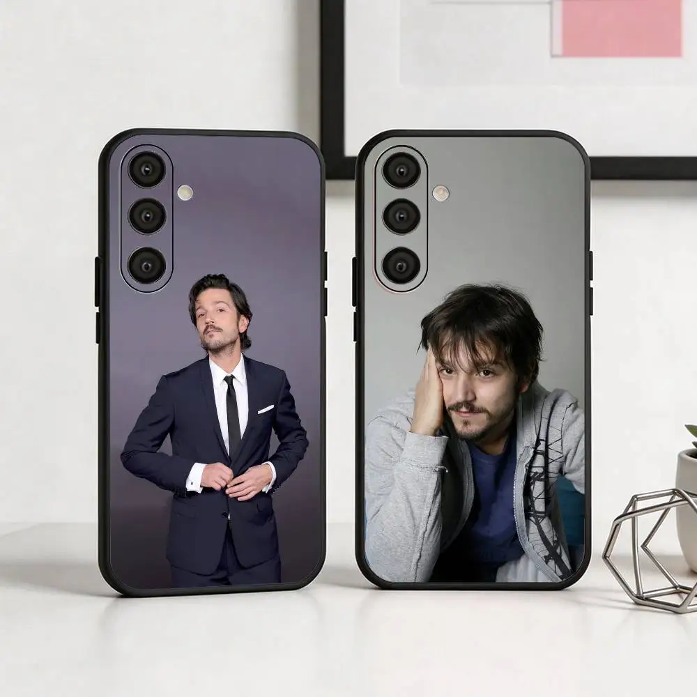 

D-Diego L-Luna Phone Case For Samsung A73,A21s,A22,A31,A32,A52,A53,A71,A80,Soft Black Shell