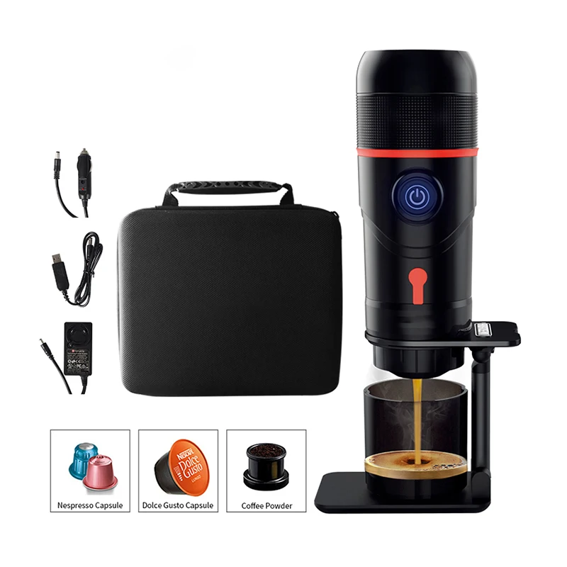 

Small Travel Manual Coffee Press Maker Capsules Mini Manual Press Coffee Maker Manual Espresso Portable Coffee Maker Machine