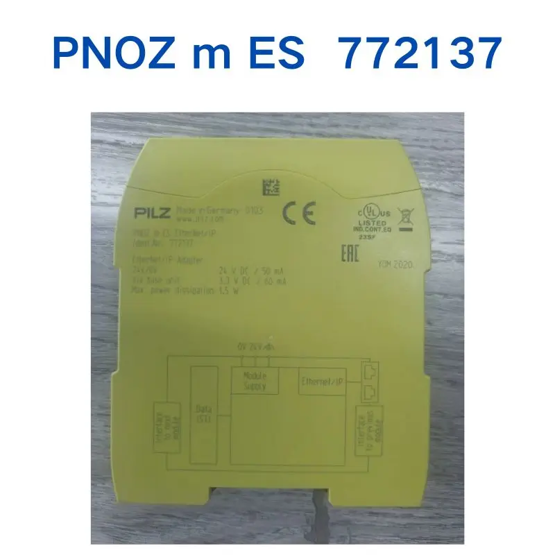 

Подержанный тест ОК Модуль связи реле безопасности PNOZ m ES 772137