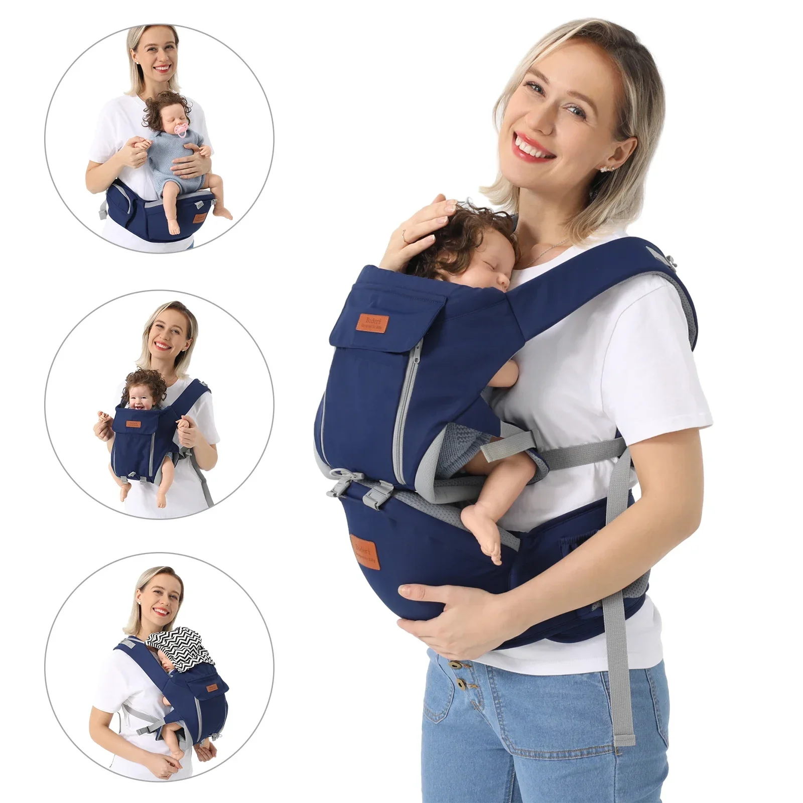 

Newborn Baby Carrier Waist Stool Walkers T Sling Hold Waist Belt Backpack Hipseat Belt Kids Adjustable Infant Hip Seat Carriers