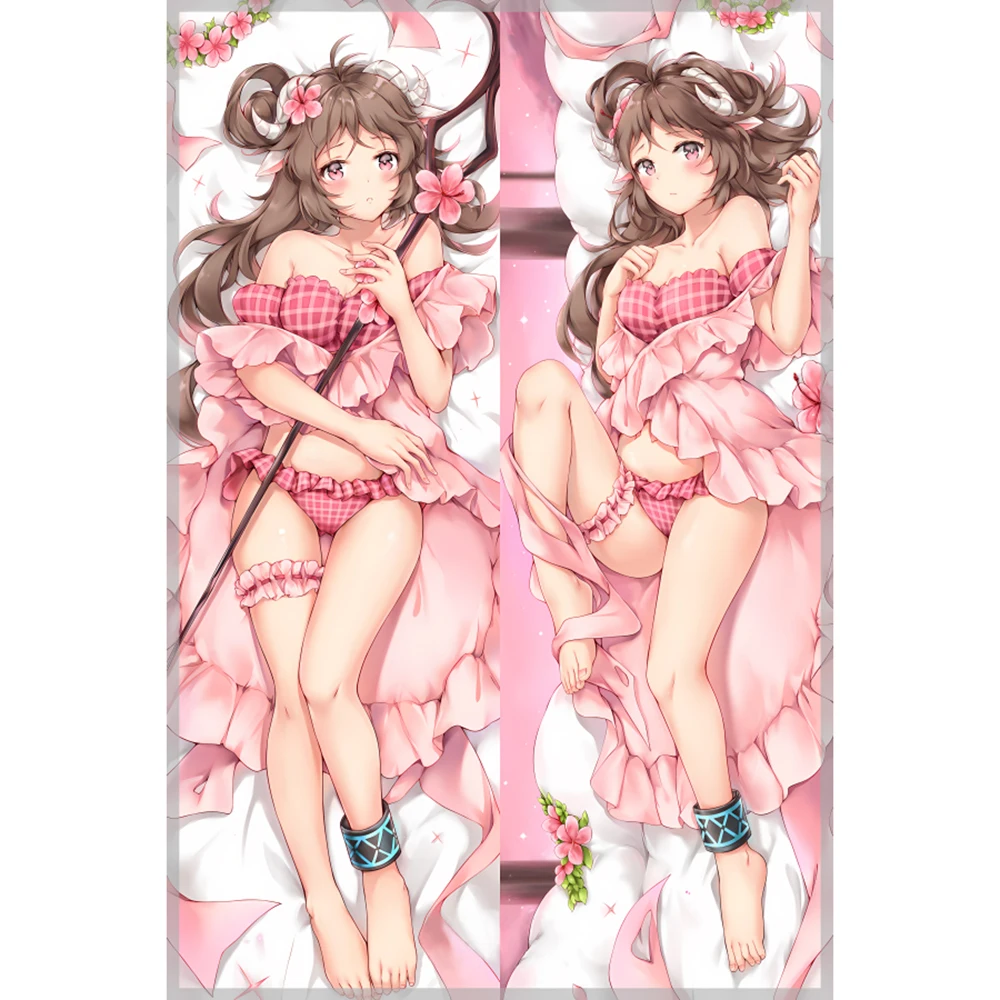 

Arknights Anime Accessories Pillow Case Eyjafjalla Dakimakura Hugging Body Pillowcase Otaku Gifts