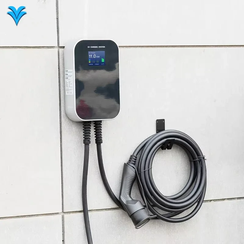 

Electric Vehicle 11KW 3 Phase Type 2 Wallbox with 62196 Charging Plug