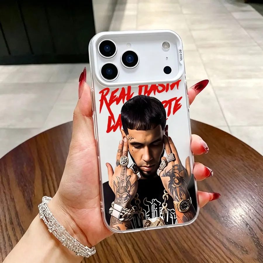 Phone Case For iPhone 18 17 16 15 14 13 12 11 Pro Max 8 7 Plus Mini X XR XS SE 2020 2022 Shockproof Cover Rapper Anuel AA