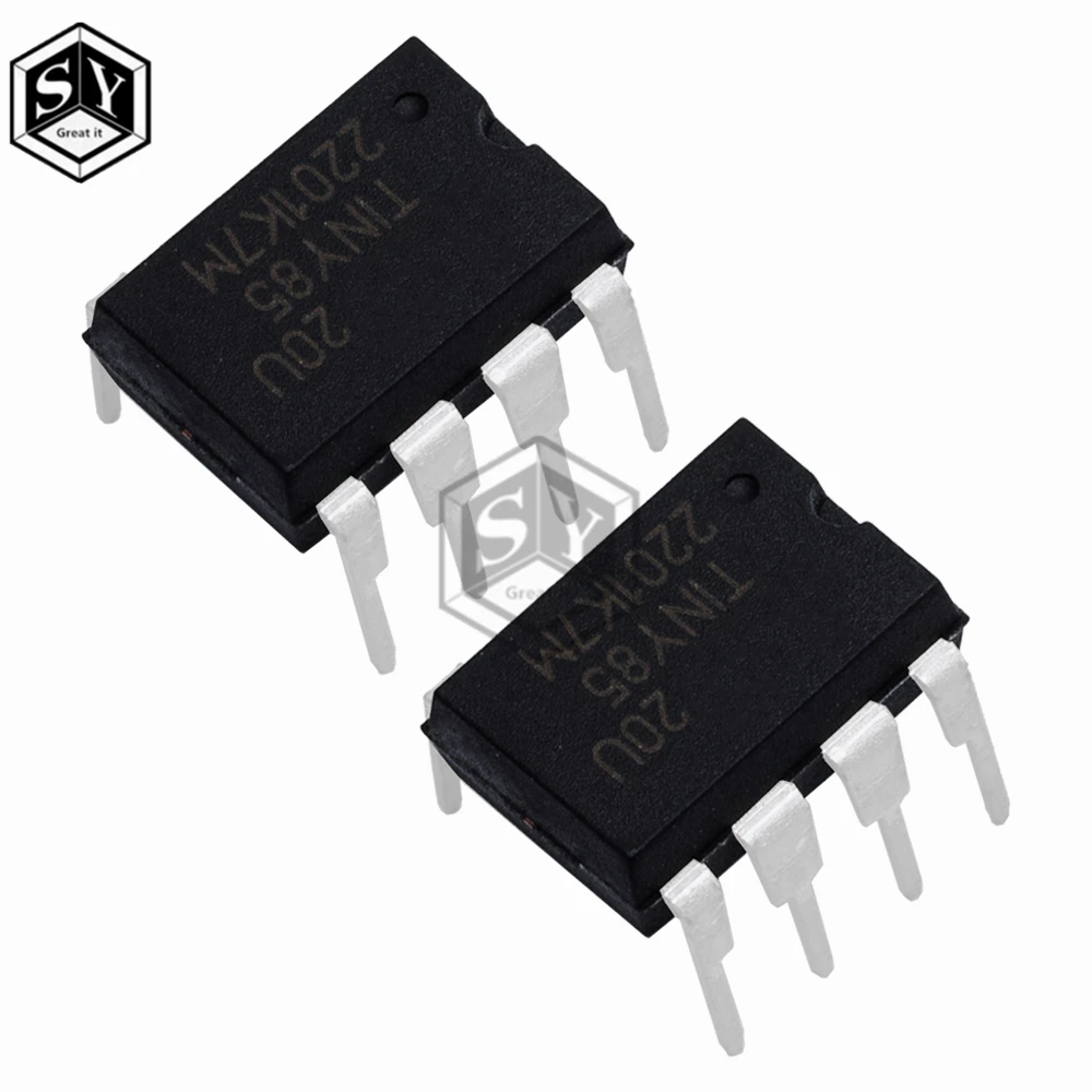 ATTINY85-20PU DIP-8 ATTINY85 DIP8 85-20PU ATTINY85-20 DIP new and original