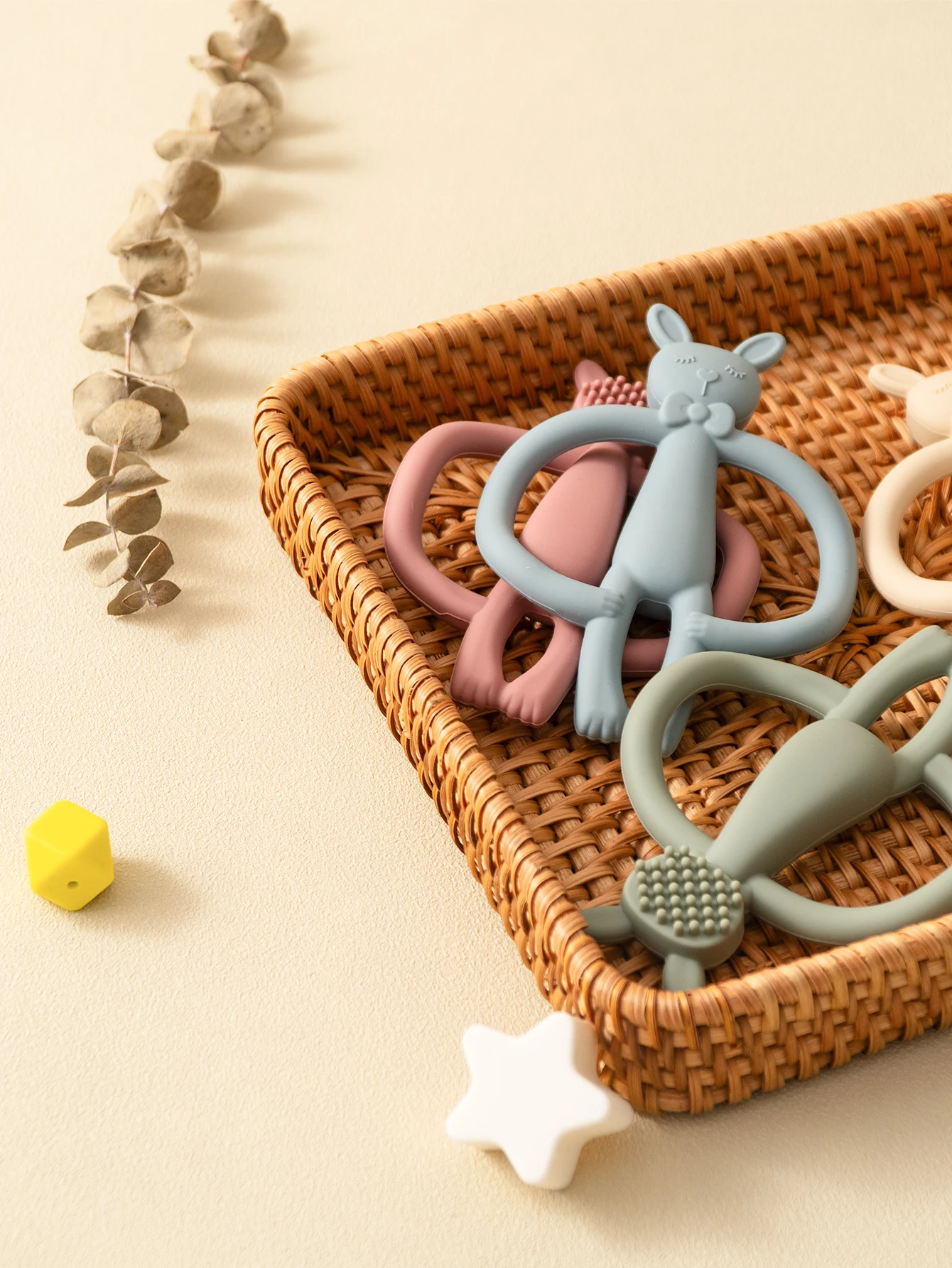 Silicone Rabbit Teether for Babies 5