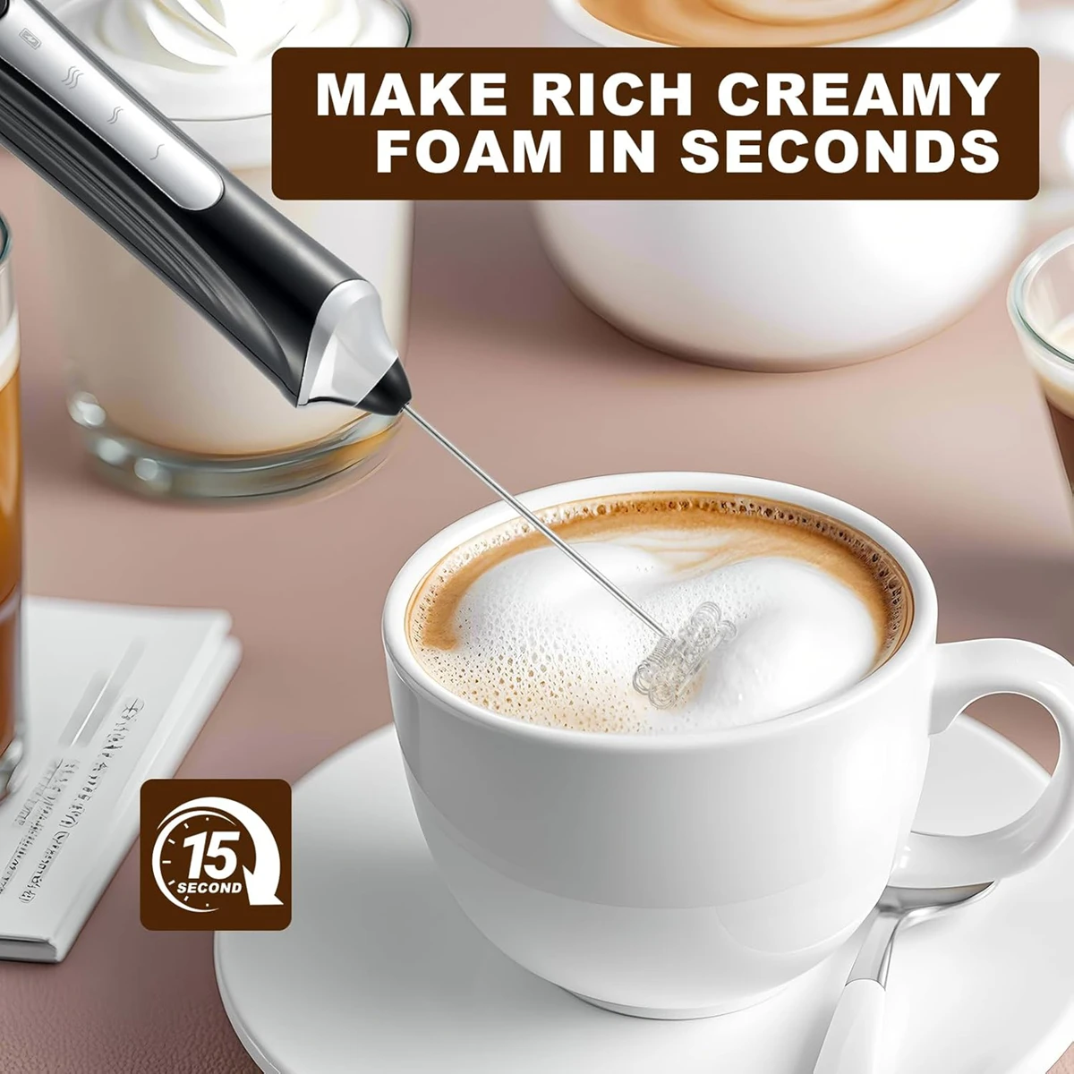 Thumbnail 4 - #19 Handheld Milk Frothers Comparison Guide
