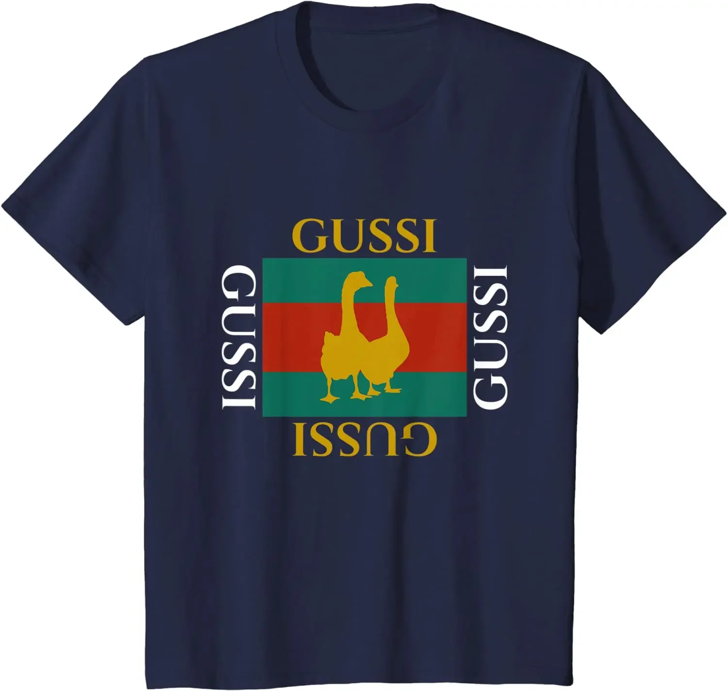 Funny Russia Gussi Russian Geese Gift T-Shirt. Summer Cotton O-Neck Short Sleeve Mens T Shirt New S-3XL