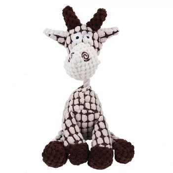1/3pcs Pet Teething Plush Companion Toys Soft Donkey Pet Cat Dog Toys Squeeze Push Sound Toy 3