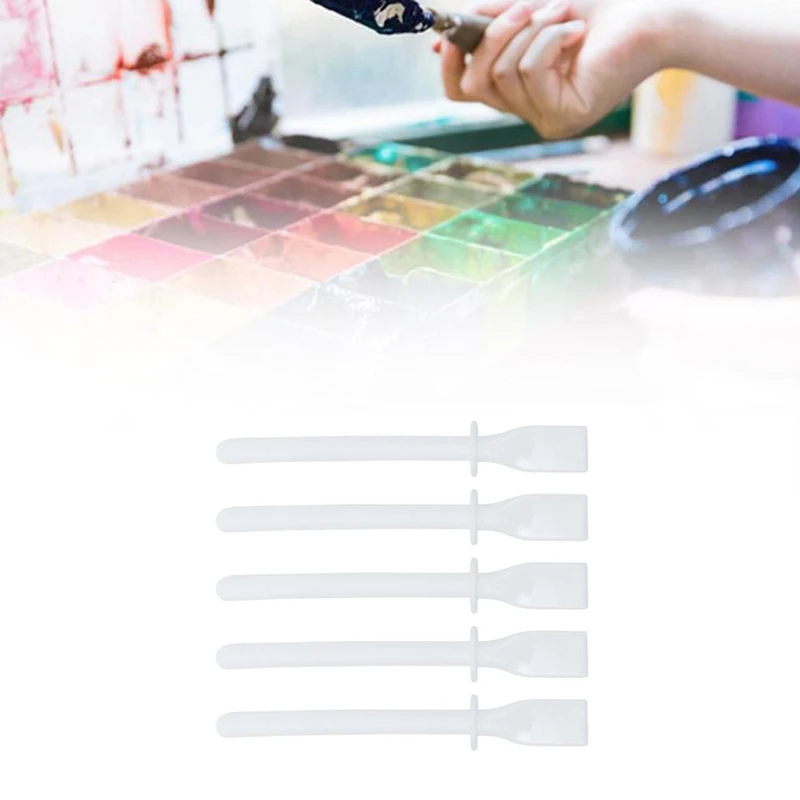 5pcs/set Plastic Professional Palette Knife For Oil Painting Healthy For Artist Set Painting Tool Arts Knife