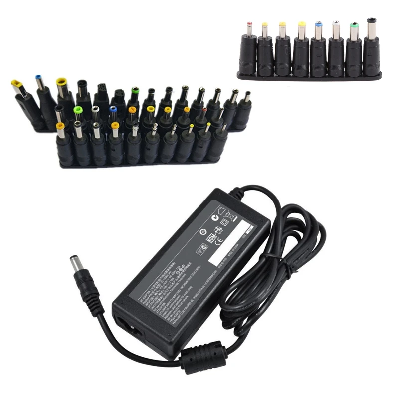 Dropship 8/28/34Pcs/Set Universal Laptop for DC Power Supply Adapter Connector Plug Connectors Conversion for