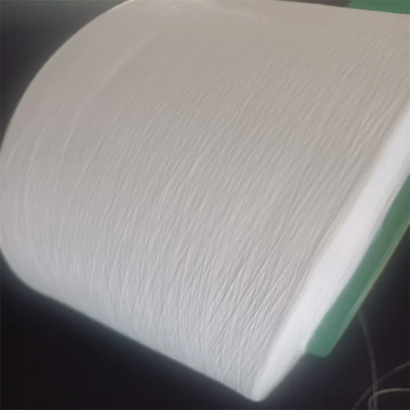 PLA polylactic acid fiber filament, high-strength biodegradable clothing White 300D/96F roll