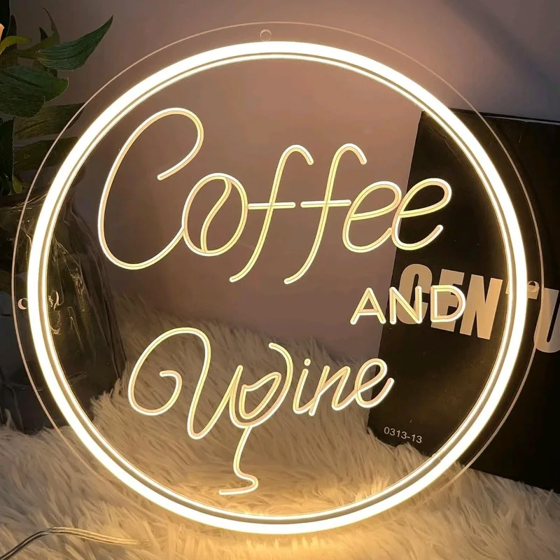 Adjustable LED Neon Light, Character Pattern Acrylic Decorative Lamp, perfect for bars, KTVs, and creating ambient lighting.