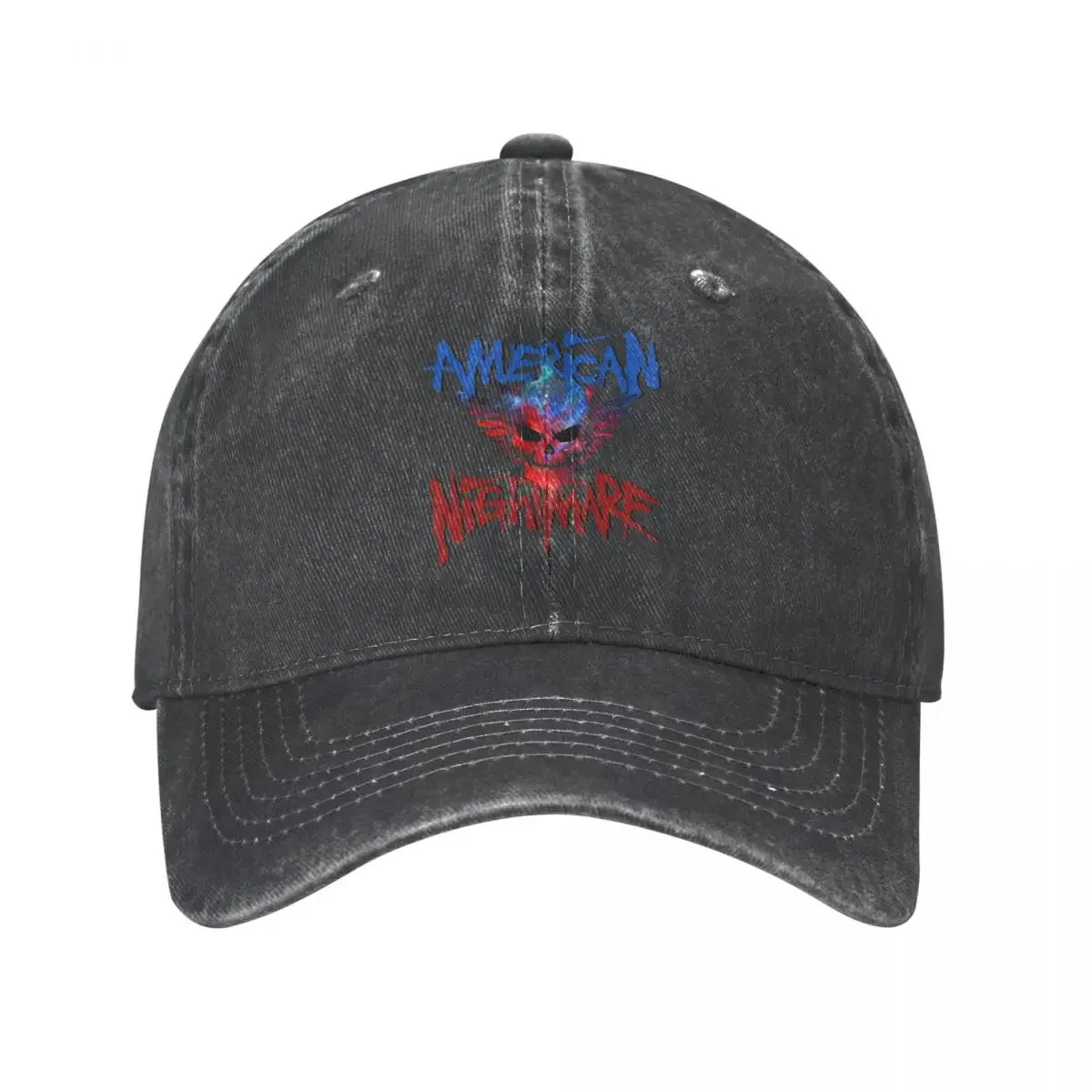 

American Nightmare Cody Rhodes Outfit Unisex Baseball Caps In The Ring Distressed Denim Washed Hats Cap Outdoor Summer Headwear