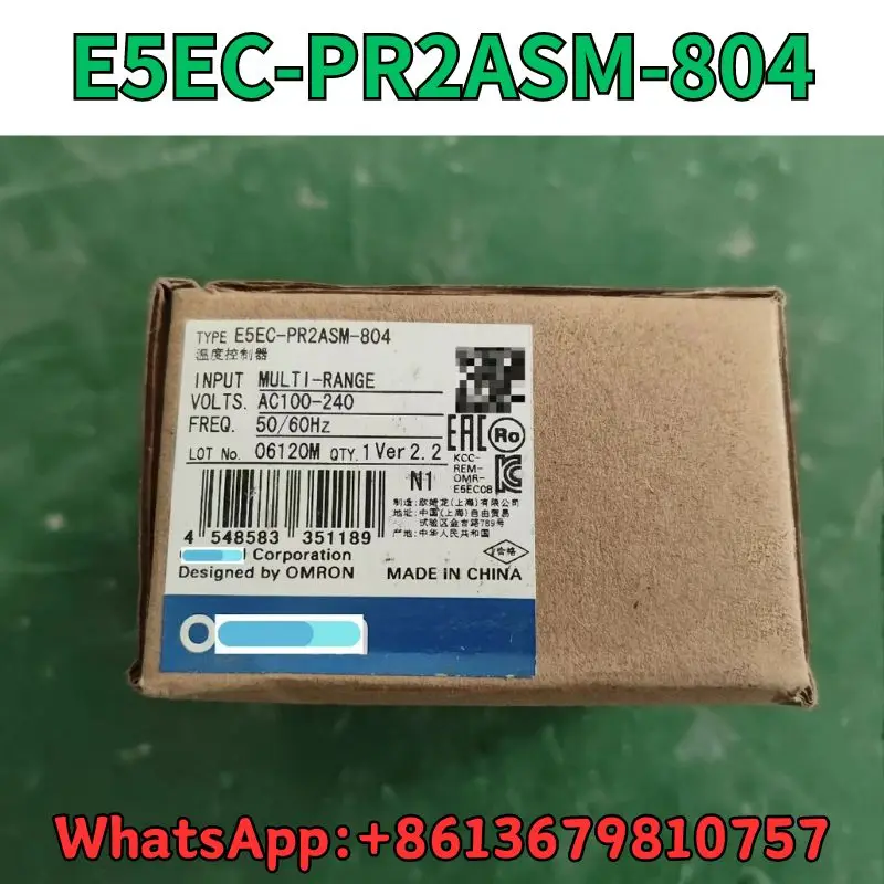 

New Temperature controller E5EC-PR2ASM-804 Fast Shipping