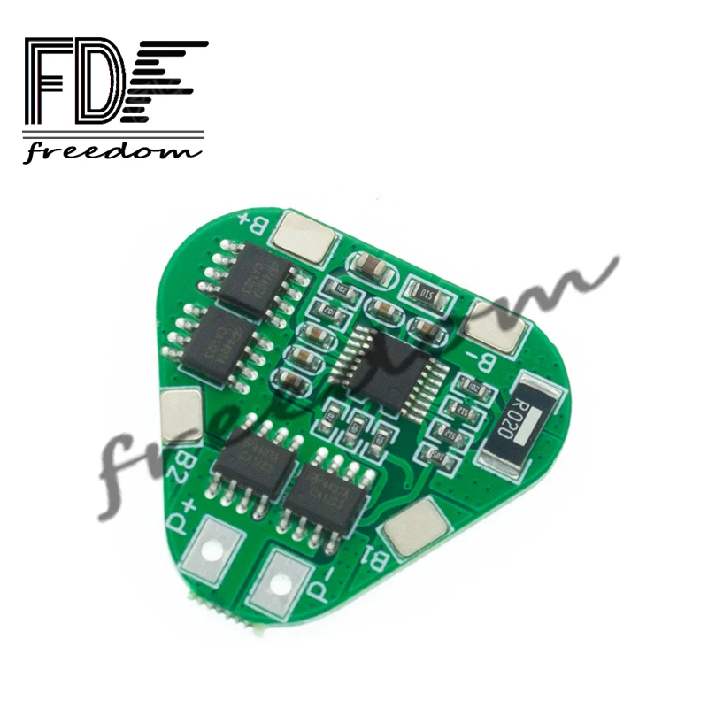 3S 12V 18650 لوح حماية بطارية ليثيوم 11.1V 12.6V FD الشحن الزائد الإفراط في التفريغ حماية 8A 3 خلية حزمة ليثيوم أيون BMS PCM PCB #3