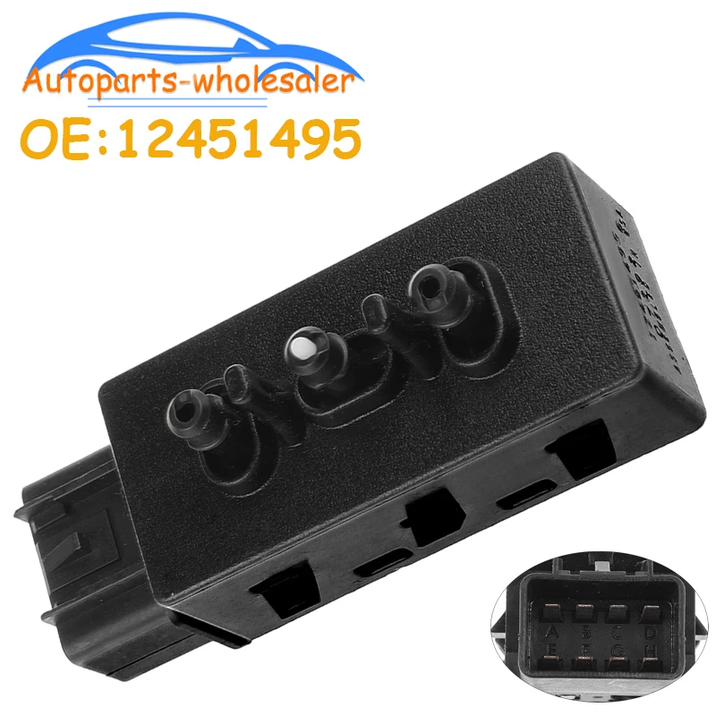 Interruptor de ajuste de asiento eléctrico 12451495 SW5162 PSW17 para Chevrolet Tahoe Suburban Cruze LTZ GMC Sierra Yukon 1500 2500 3500 HD