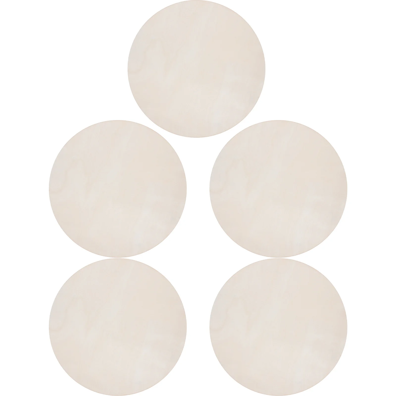 

5Pcs Round Wood Circles 30cm Unfinished Wooden Discs DIY Crafts Painting Home Decor Wood Rounds for Creative Projects