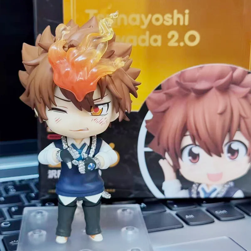 Genuine In Stock Hitman Reborn Sawada Tsunayoshi 2.0 Gsc Action Model Anime Figure Collectible Toys Ornament Boys Gifts