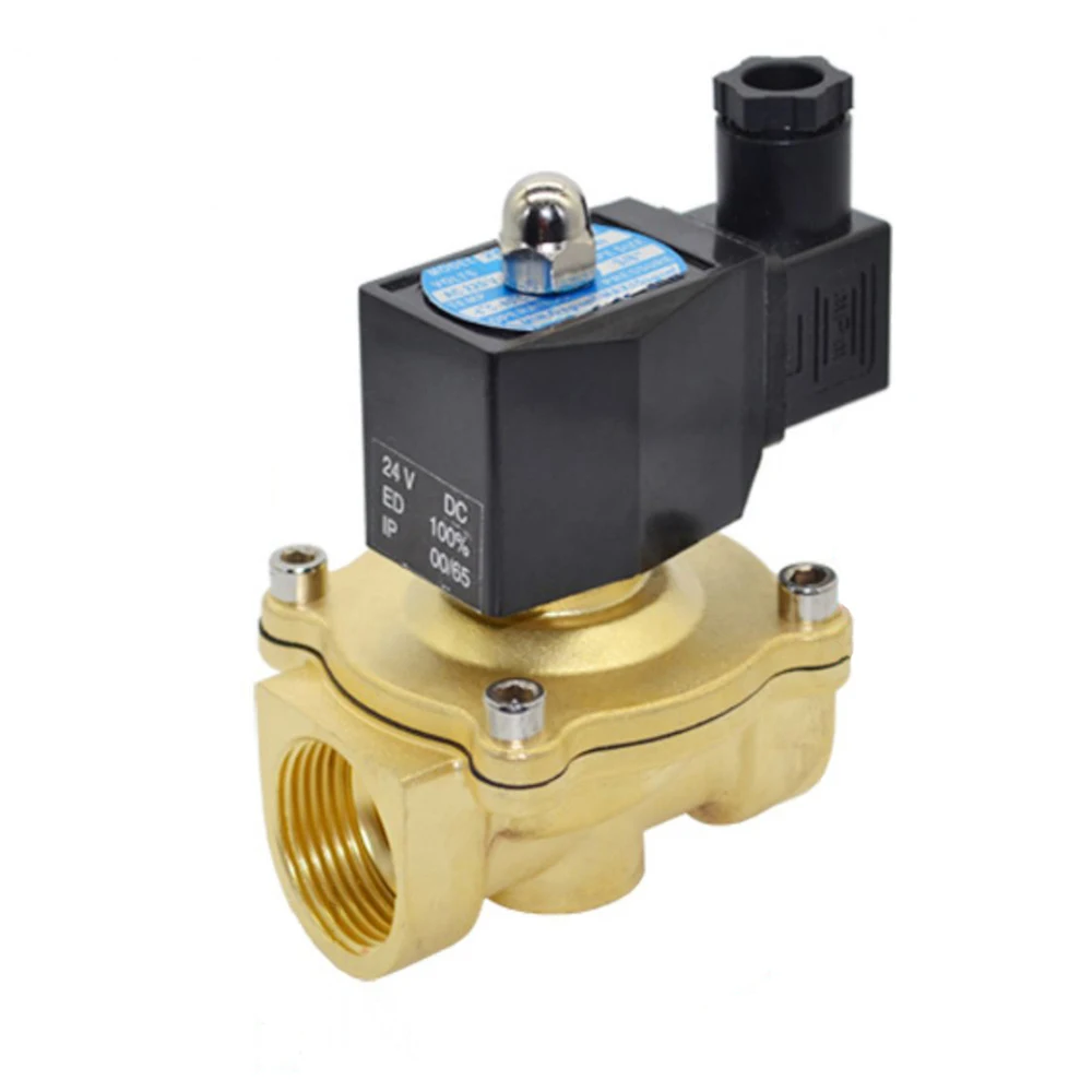 

1" IP65 Waterproof Normally Closed Solenoid Valve 220V 110V 24V 12V Brass Electric Solenoid Valve For Outdoor