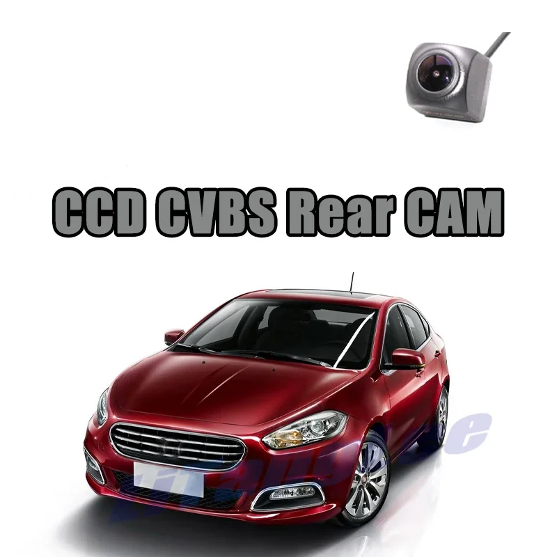 For FIAT Viaggio Car Rear View Camera CCD CVBS 720P Reverse Night Vision WaterPoof Parking Backup CAM