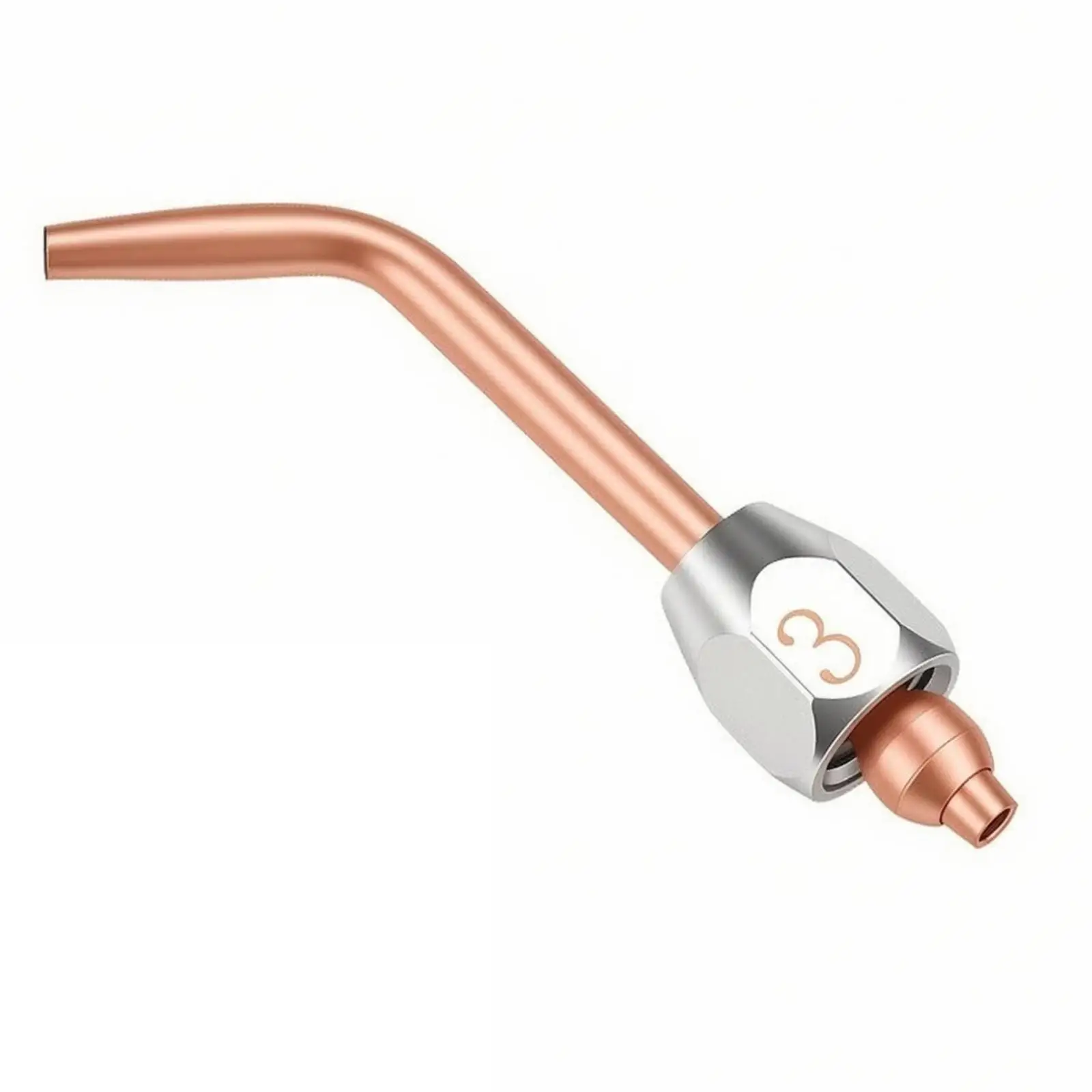 Copper Welding Torch Nozzle for Jewelry Torch Gas Attachment Fine Flame Tip for Goldsmithing Work