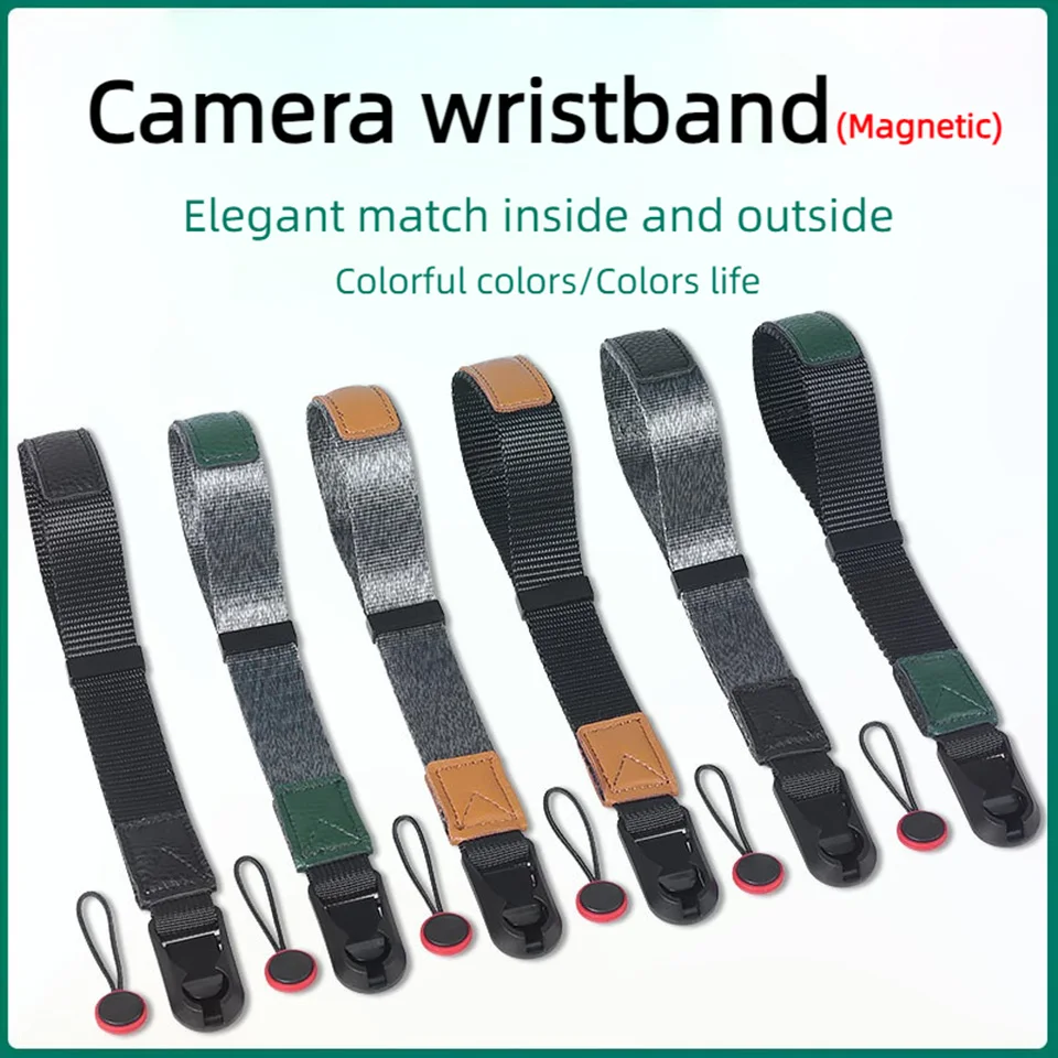 Camera Quick Release Wrist Strap Wristband Hand Rope for Sony A7CR A6700 A7 IV A7C Fujifilm X-T5 T30 T50 Nikon Canon Leica SLR