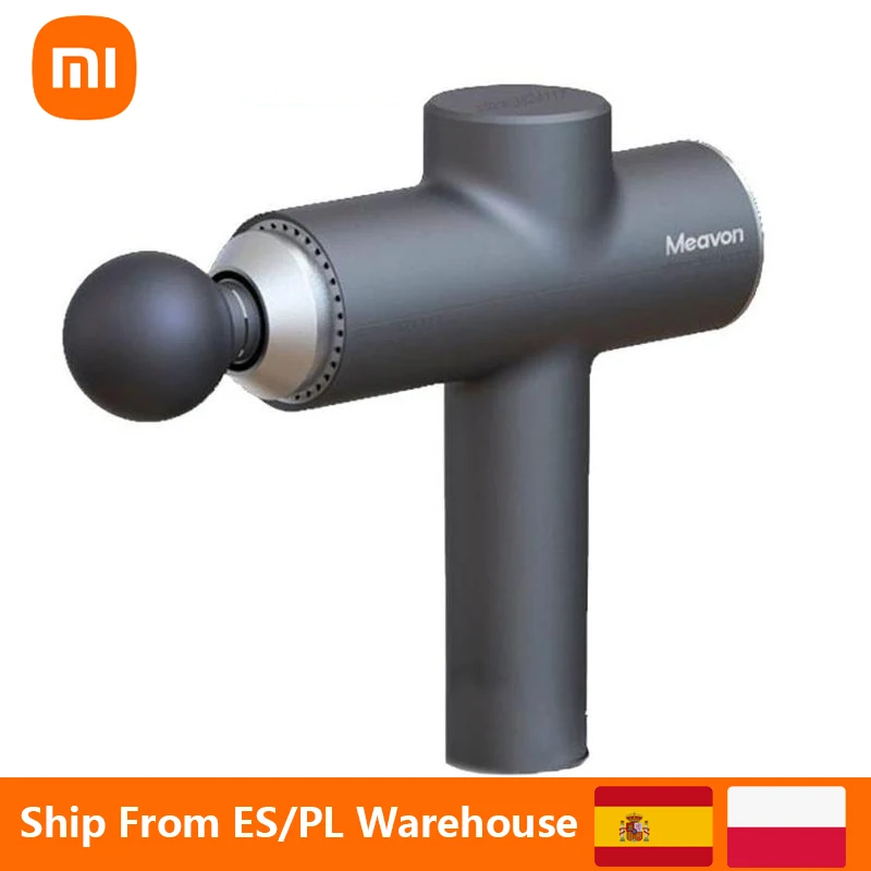 Xiaomi Electric Massager Muscle Home Relaxation Fascia 3200r Long Battery Ship From Spain Poland Warehouse