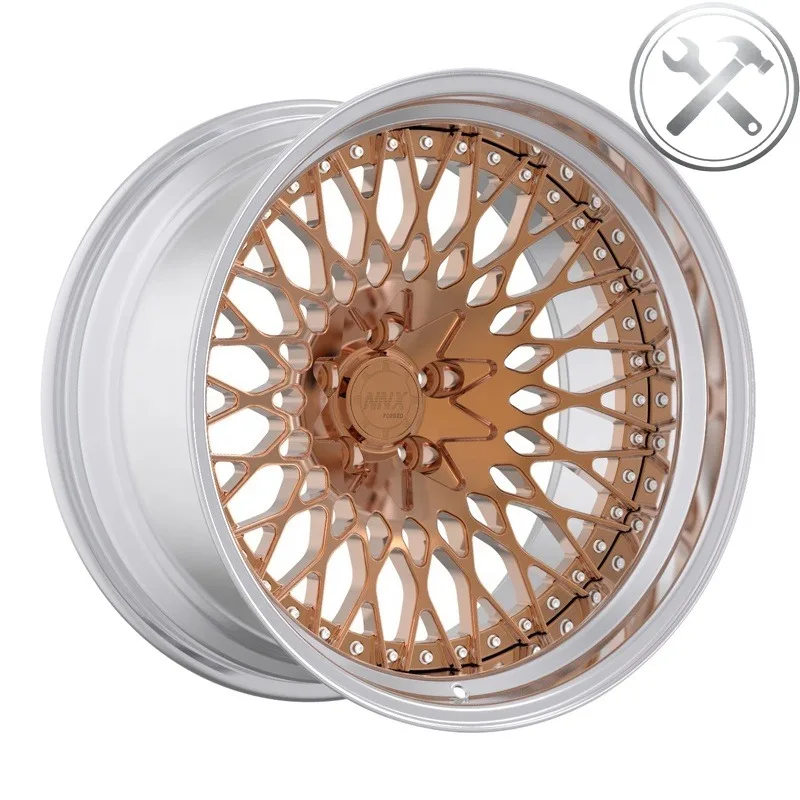 

2-piece Forged 18 19 20 21 22 23 24-inch 24X12 Customized Step Lip Alloy Wheel Rims Universal Aftermarket Replacement