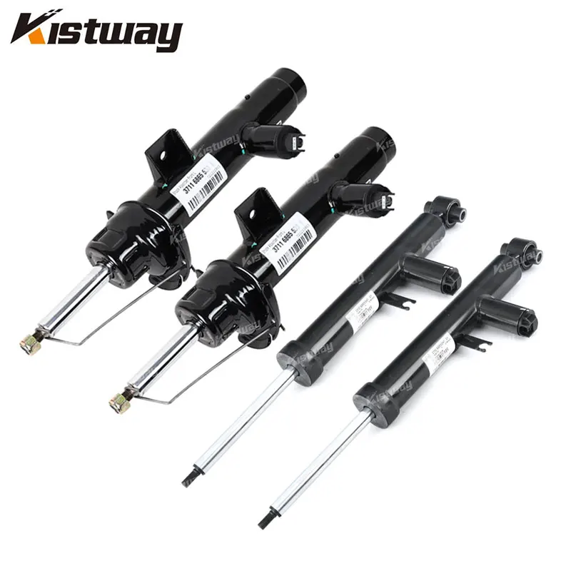 4PCS Front Rear Electric Sensor Shock Absorbers For BMW 1 2 Series F20 F21 F22 M235i Coupe 37116865539 37116865540 37126865541