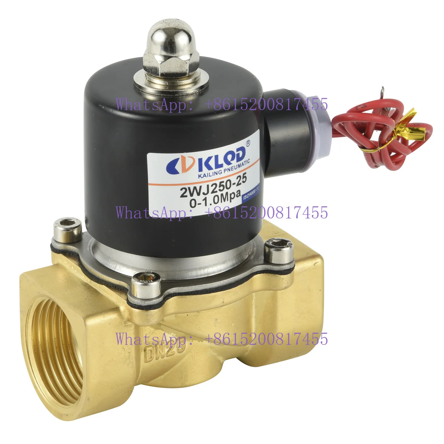 

2WJ solenoid valve pulse floor heating cleaning machine water brass water vapor solenoid valve pneumatic