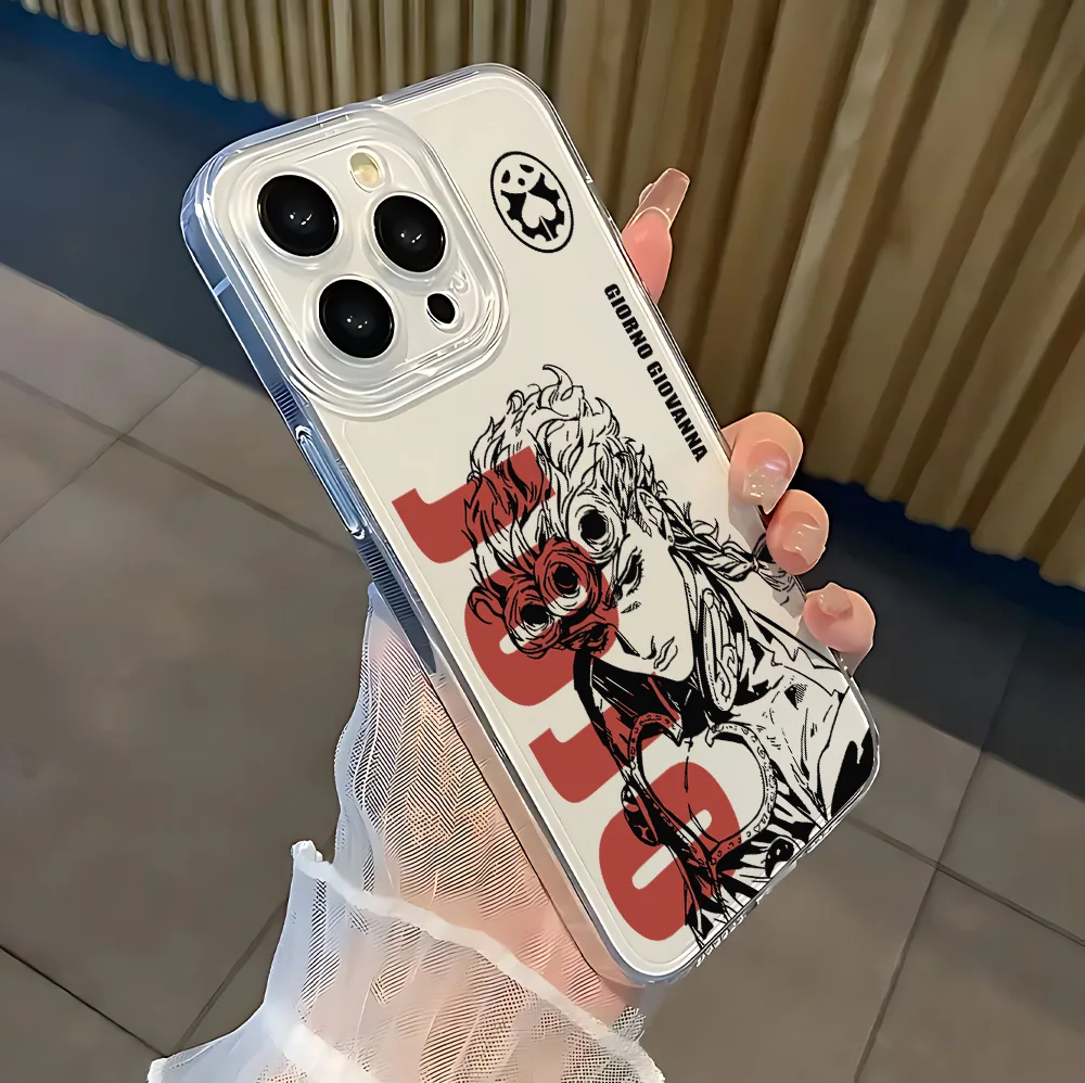 Чехол для телефона JoJo's Bizarre Adventure для Xiaomi Redmi Note K60 13 12 12C 11 10 10C 13C 10X 9 K50 9T Pro Plus Ultra 4G 5G Прозрачный