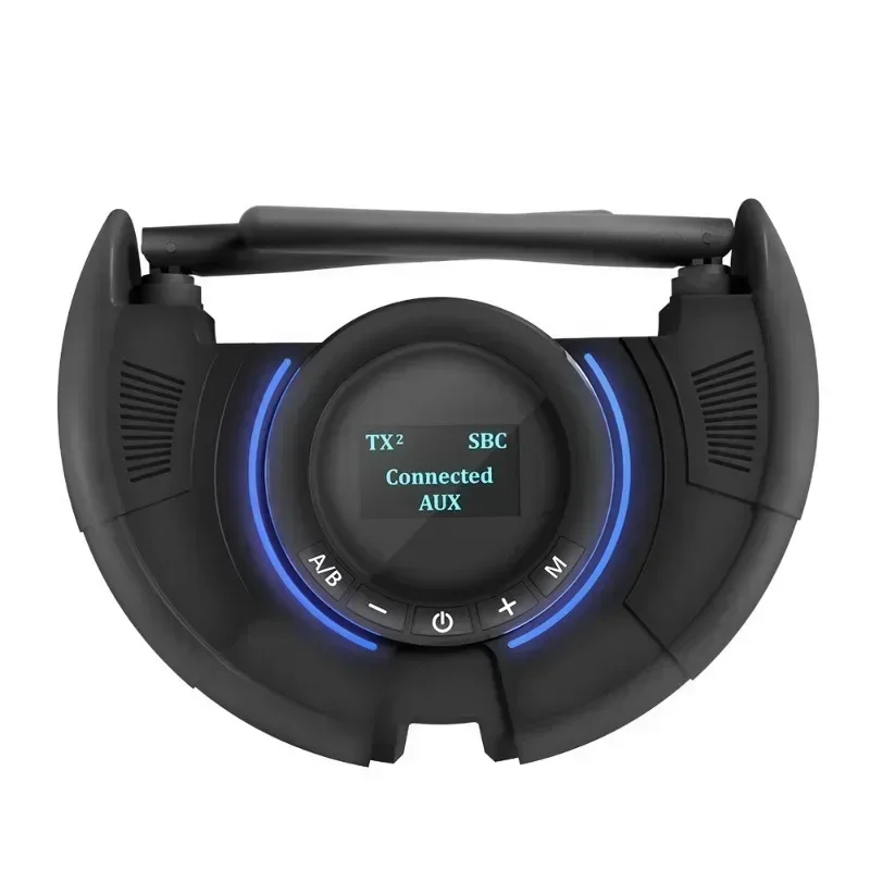 

120 м Bluetooth-совместимый передатчик-приемник APTX с низкой задержкой, беспроводной оптический аудиоадаптер Spdif для телевизора