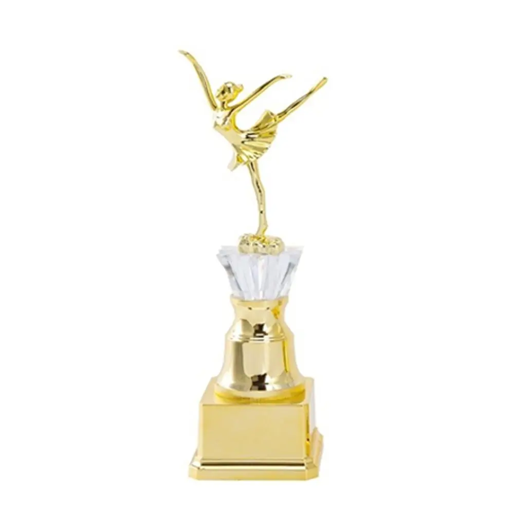 New Gold Gold Trophy Awards Crown Plastic Award Cup School Rewarding Supply Prize Cup for Team Sport Competition