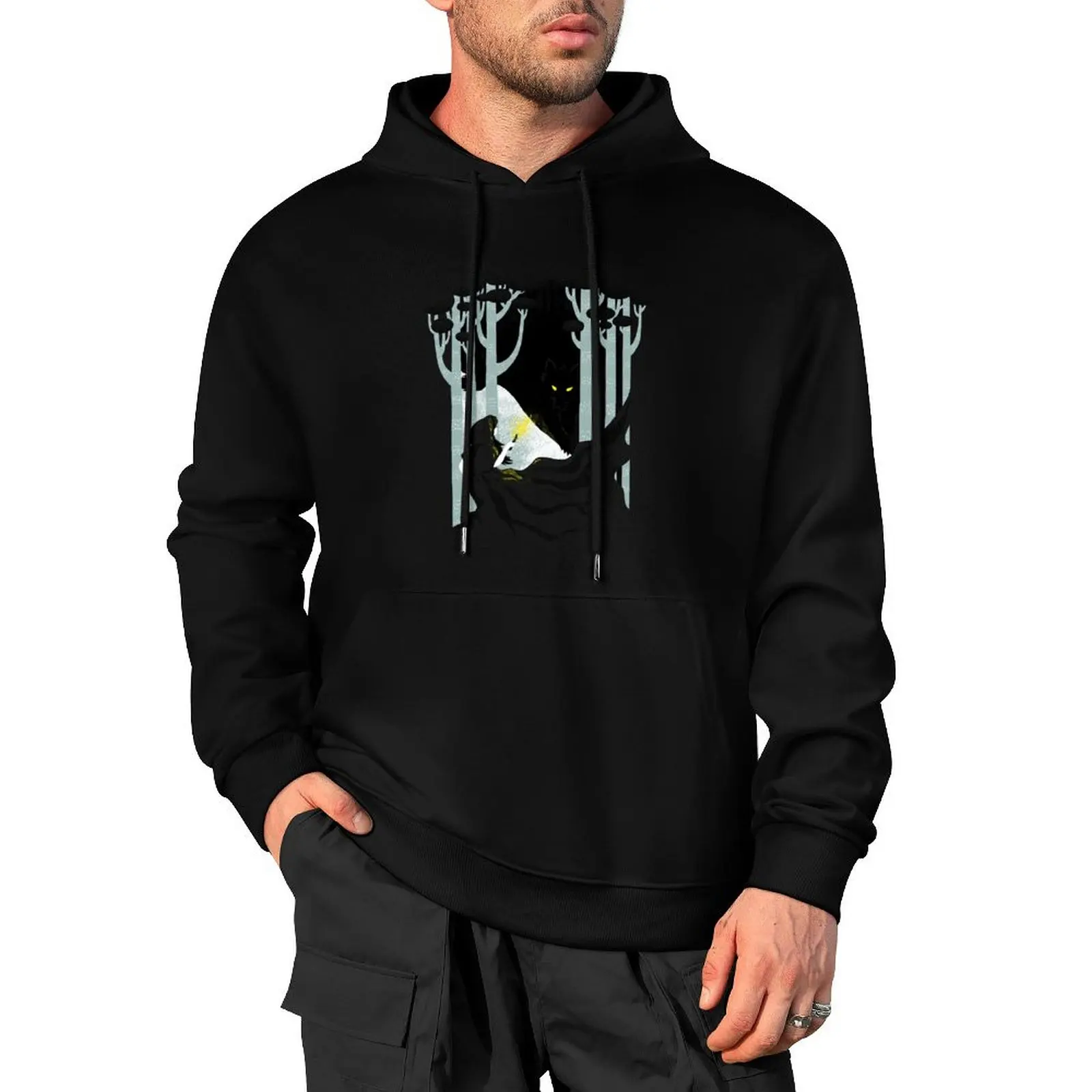 

Into the Woods Pullover Hoodie men's clothes streetwear men winter clothes new in hoodies & sweatshirts