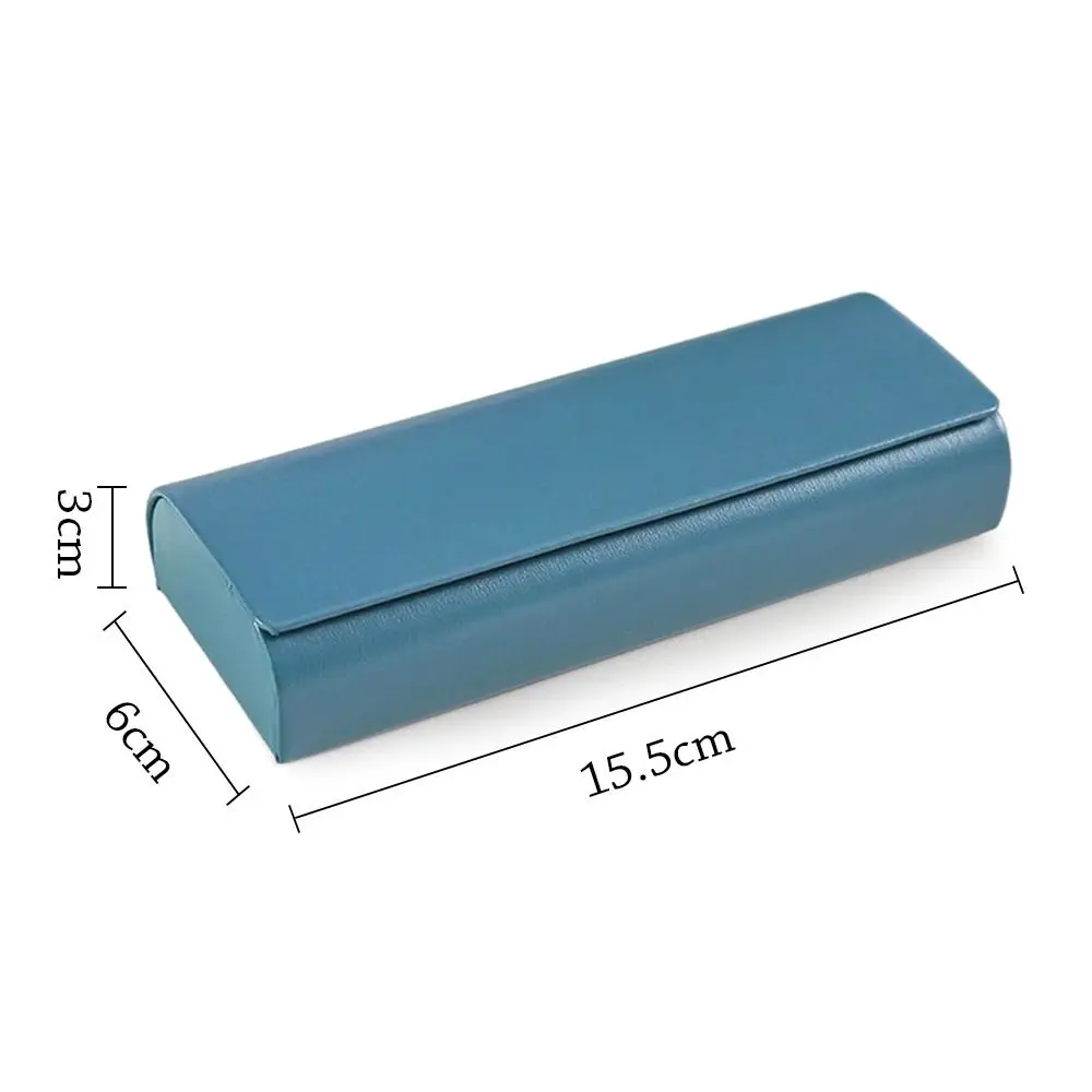 Portable Solid Color Glasses Box Fold-able Pressure-Resistant Sunglasses Bag Eyeglass Cases Men Women