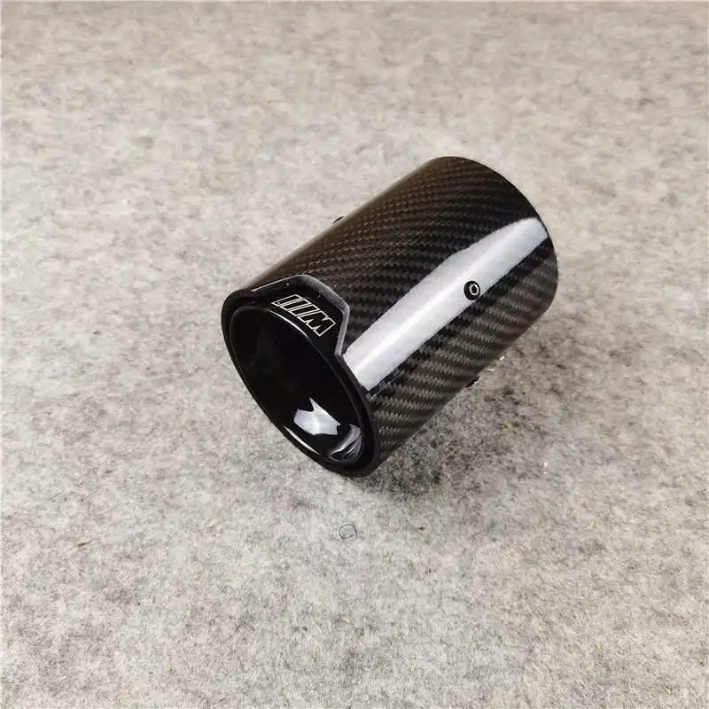 Carbon Fiber Glossy Black Exhaust pipe For M135i M140i M235i M240i M335i M340i M435i M440i M2 M3 M4 M5 F20 F22 Muffler Tailpipe