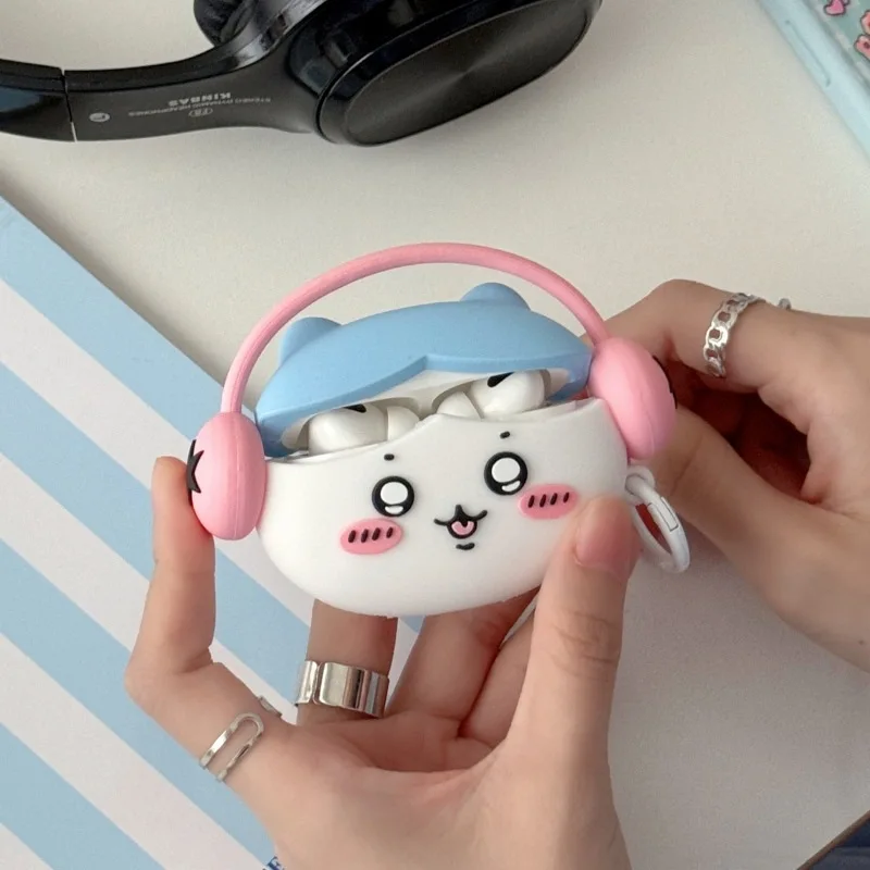 Anime Kawaii Hachiware Suitable IPhone Airpods Protective Case Cartoon Cute Girl Pro 2nd Generation Bluetooth Earphone Case Gift