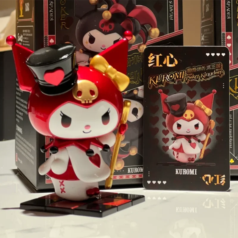 Genuine TOPTOY Sanrio Kulomi Poker Kingdom series blind box tide players do a female birthday gift, tabletop decoration