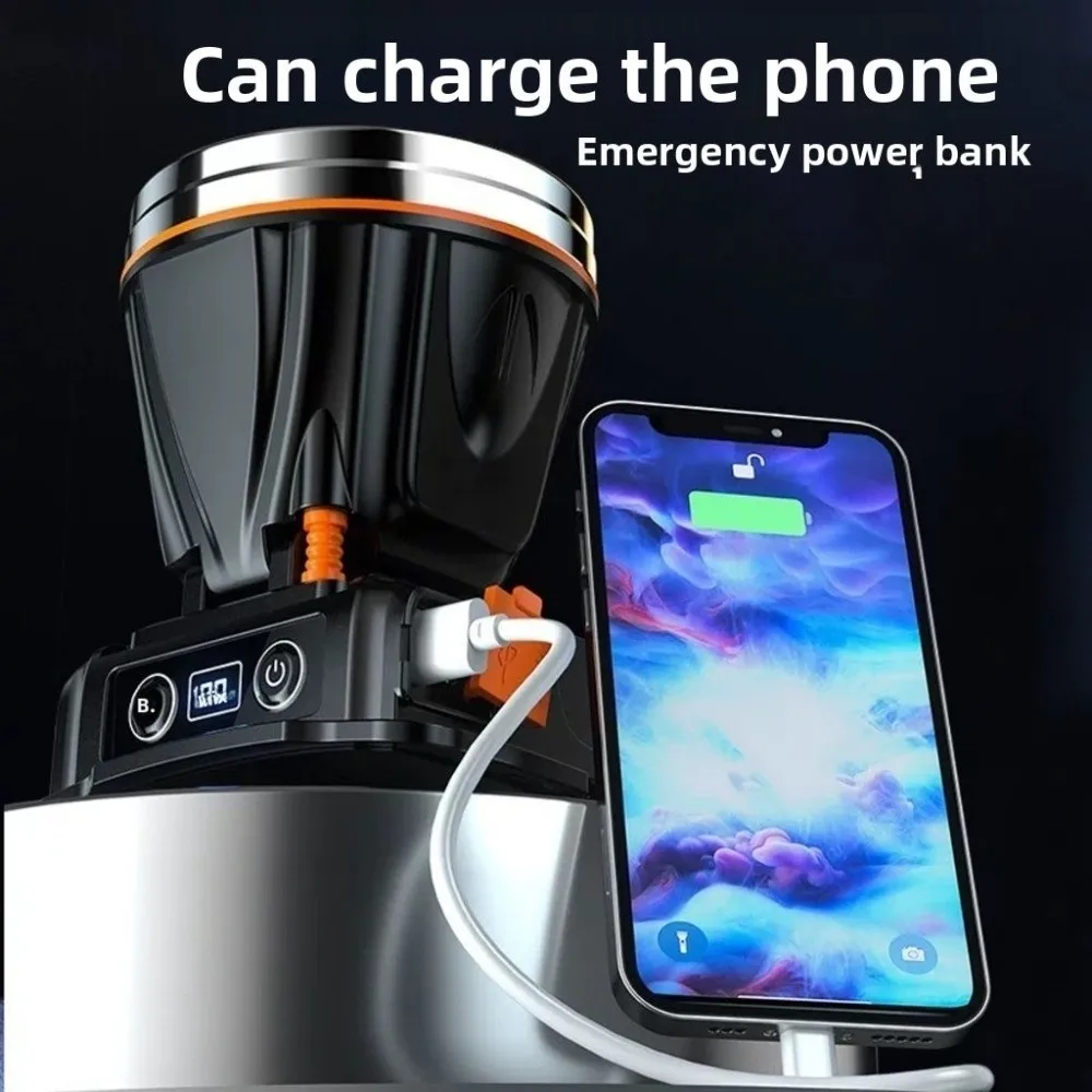 New Super Bright Induction Headlamp Smart Powerful USB Rechargeable Headlight Rechargeable Adjustable Motion Sensor Head Lamp