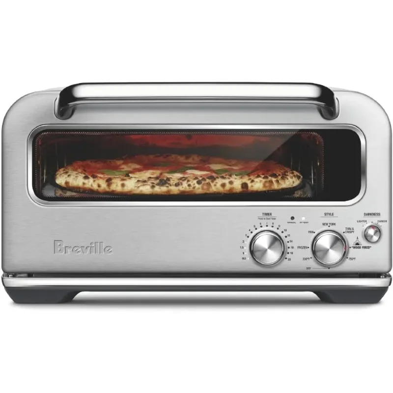 Breville the Smart Oven® Pizzaiolo Pizza Oven, BPZ820BSS, Brushed Stainless Steel