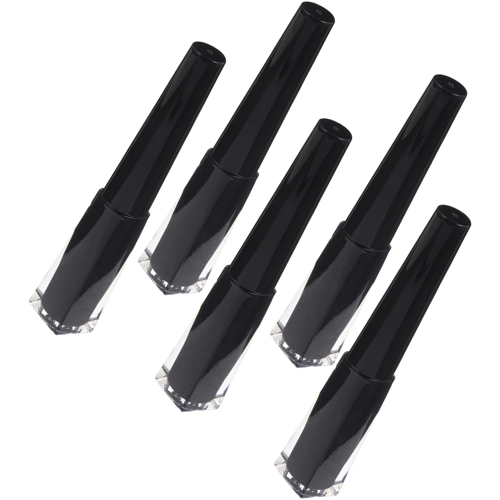 5 Pcs Air Traffic Control Empty Eyeliner Bottle Plastic Refillable Mascara Tube