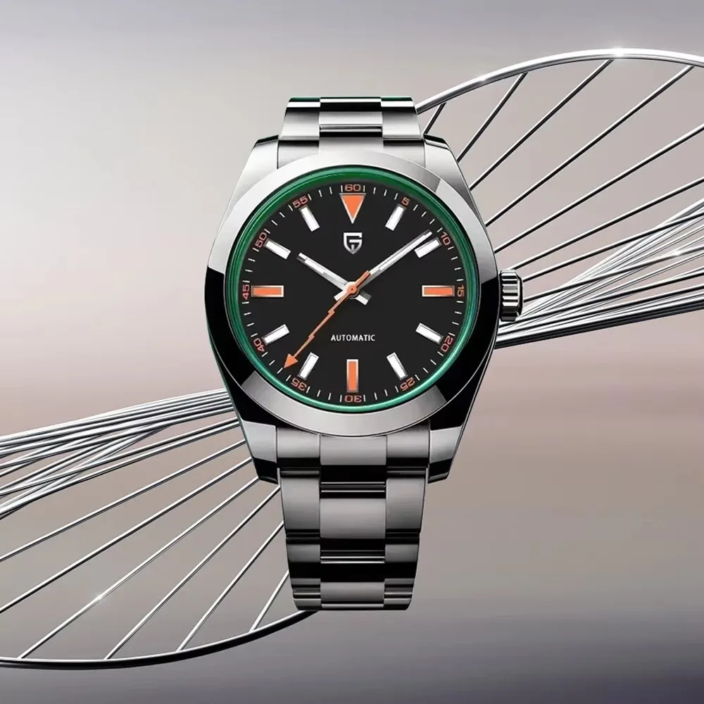 

Новые мужские часы PAGANI DESIGN 2025: роскошные автоматические механические наручные часы с зеленым циферблатом, сапфировым стеклом и водонепроницаемостью.