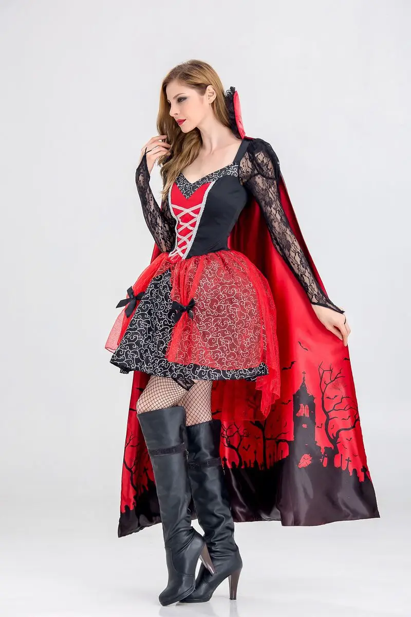 Déguisement Reine Démone Gothique Femme – photo 6