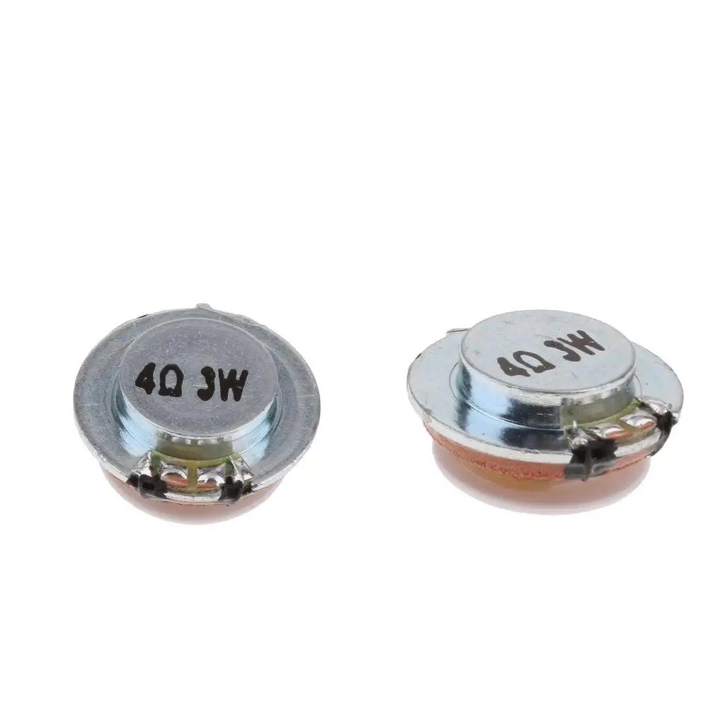 27MM Vibration Speaker Kit Alloy Resonant Loudspeaker Replacement Non Paper Horn for Audio Experiments Set