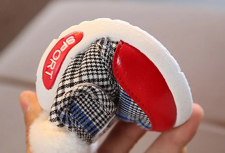 Kinder-Schneestiefel Winter Baby Jungen Warme Schuhe Kleinkind Mädchen Plüsch Gefütterte Verdickte Outdoor-Schuhe 0-5 Jahre Kinder Baumwollschuhe – Detail 19