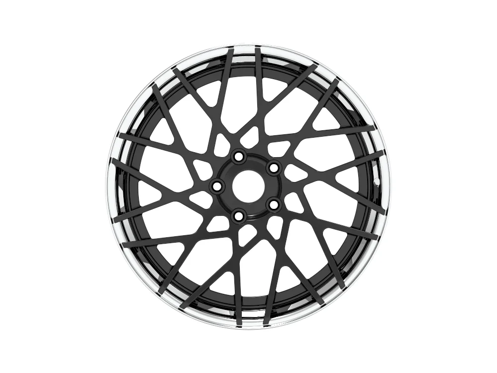 2022 جديد PQ الصين مصنع 18 19 20 بوصة عجلات مزورة 5x114.3 5X120 2 قطعة عجلة سبيكة مزورة مخصصة