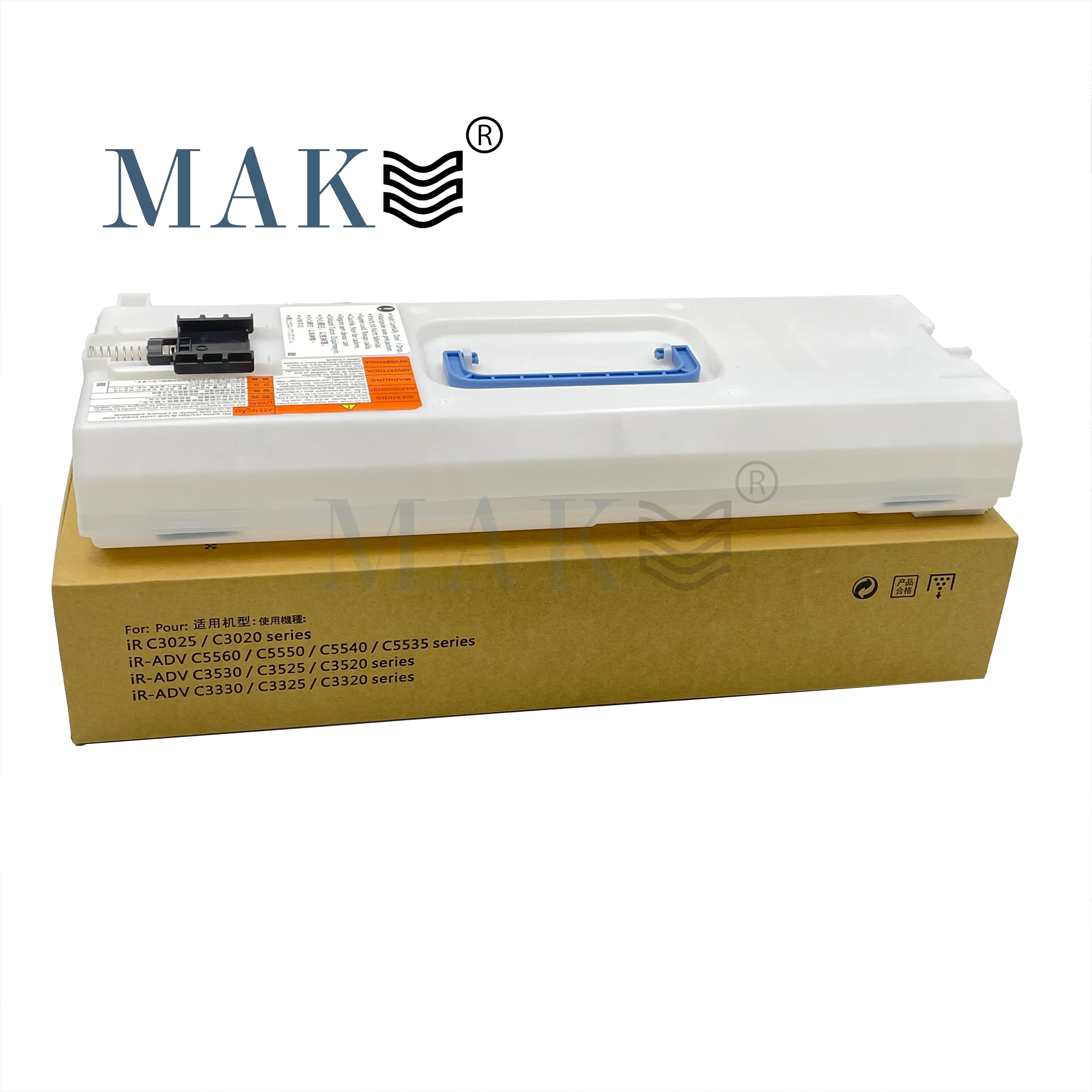 Kotak Toner limbah untuk Canon IR C3020 C3320 C3325 C3120 C3025 C3125 C3330 C3350 C3520 C3525 C3530 C3720