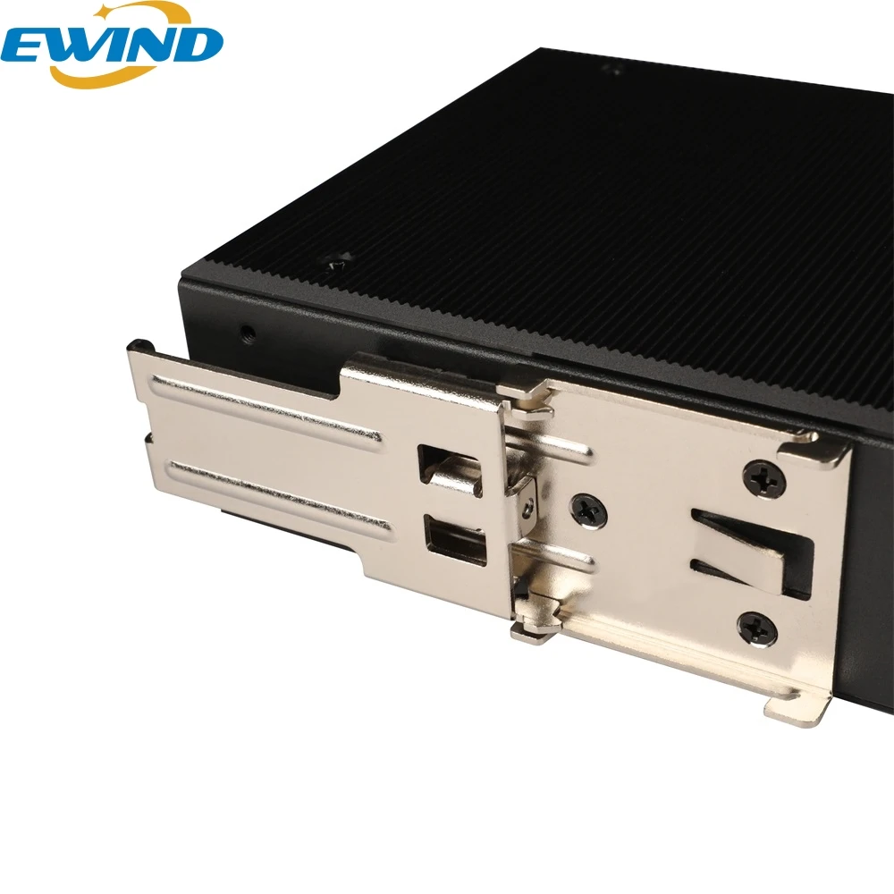 Imagem -03 - Ewind-switch Poe Industrial 10 14 Portas Gigabit Completo Rede de Rede Sfp Fibra Solt Ip40 Poe Switch