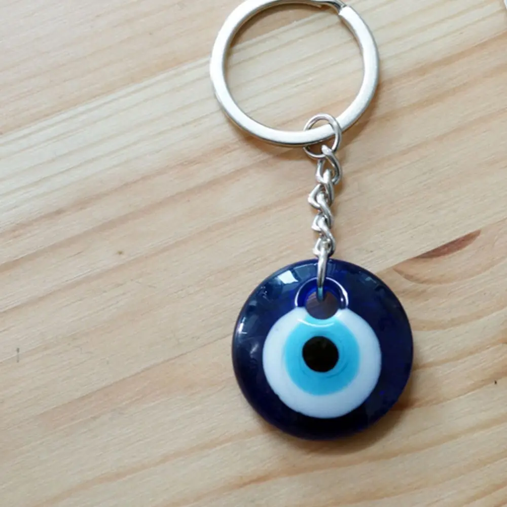 Fashion Lucky Gift Charm Pendant Blue Eye Accessories Keychain Turkish