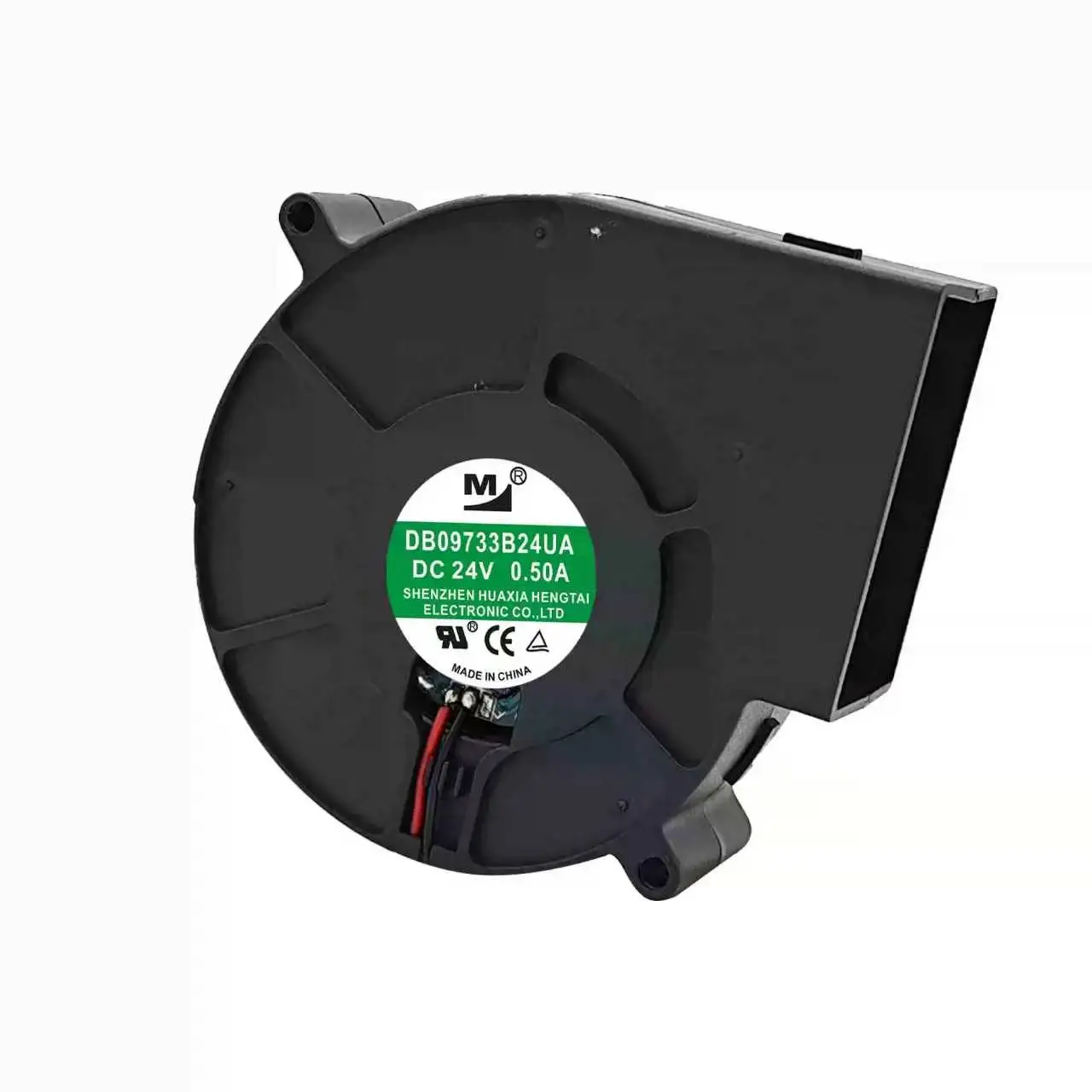 9733 Blower Fan DB09733B24UA DC 24V 0.50A Centrifugal Exhaust Cooling Fan 97x97x33mm For 3D Printer BBQ High Airflow
